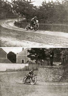 V roce 1926 pánové štábní kapitán Vladimír Kučka na Brough Superior (nahoře) a Bohumil Turek na motocyklu Walter (dole) v mrtvém závodě časem 2:26 překonali nejlepší časy všech motocyklů a získali tím společně peněžitou odměnu Kč 4000. Závod se jel 6. června a počasí nebylo nejlepší, tréninky probíhaly 2.–6. června. Dobové informace hovoří o bezvadném stavu silnice. Pořadatelé byli vybaveni pouze červenými vlajkami. Kývání vlajkou znamenalo bezpodmínečně stůj. Jiných signálů nebylo